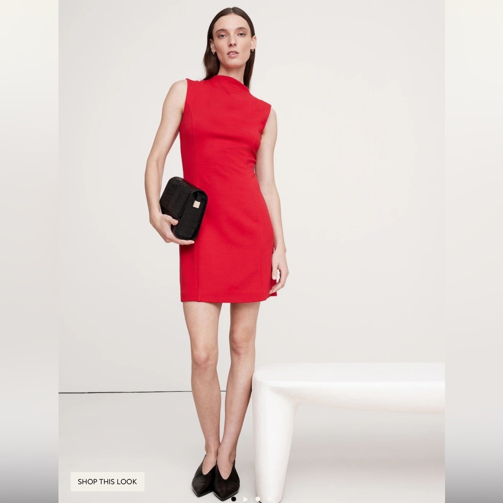 Lightweight Ponte Mini Dress